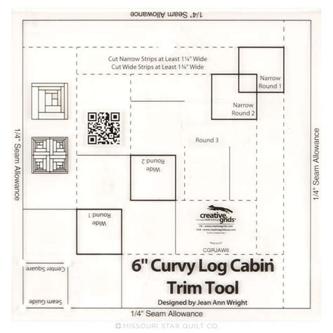 Creative Grid Video Curvy Log Cabin 的图像结果