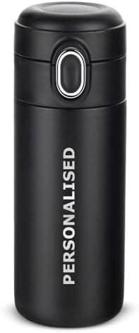 Borosil Traveller 300 ml Personalised/Customized Flask with Engraved ...