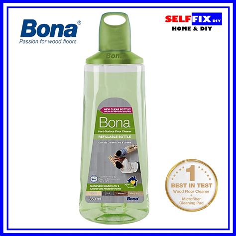 Bona Hard Surface Floor Cleaner Refill 850ml | Shopee Singapore