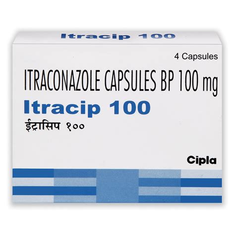 Itracip 100Mg Capsule | Uses, Side Effects, Price | Apollo Pharmacy