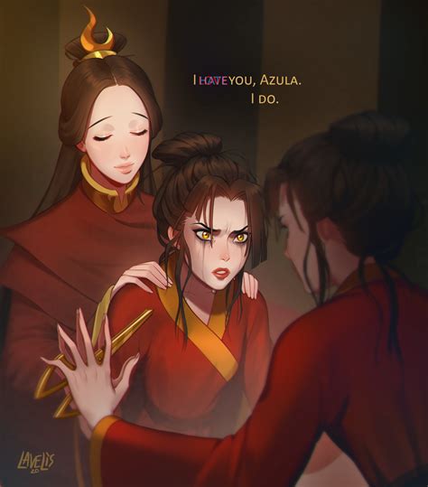 azula and ursa (avatar and 1 more) drawn by lavelis | Danbooru