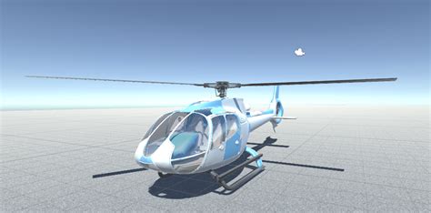Unity Helicopter Tutorial 的图像结果