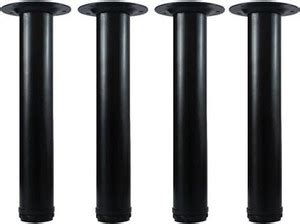 CARTVILLA 12 INCH Metal Adjustable Furniture Legs Couch Legs Cabinet ...