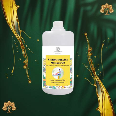 01MO - SwarnDhra - Shirodhara Massage Oil | 500 ml – Swarndhra Organics