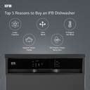 IFB Neptune VX14 Free Standing 14 Place Settings with 70 Degree Hot ...