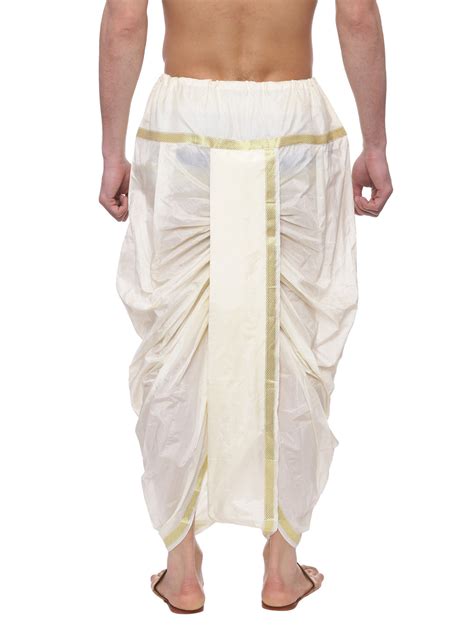 Buy Cream-Coloured Pure Silk Kurta Dhoti Combo Set - Tattva.Life ...