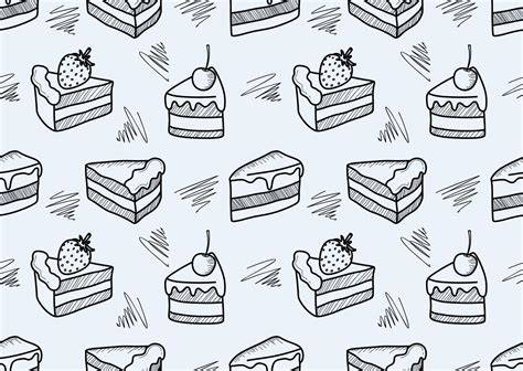 Top 50+ Free Colored Cake Seamless Pattern Vector