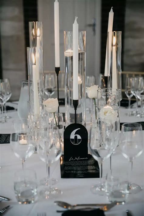 Creating Timeless Elegance with Black and White Wedding Decor: A Guide ...