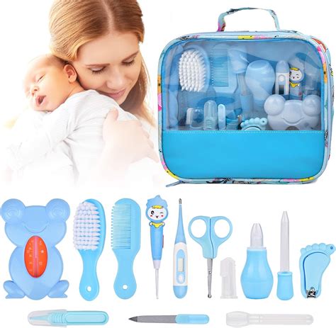 Amazon.com: Baby Healthcare & Grooming Kit 13 in 1, Baby Grooming 14 ...
