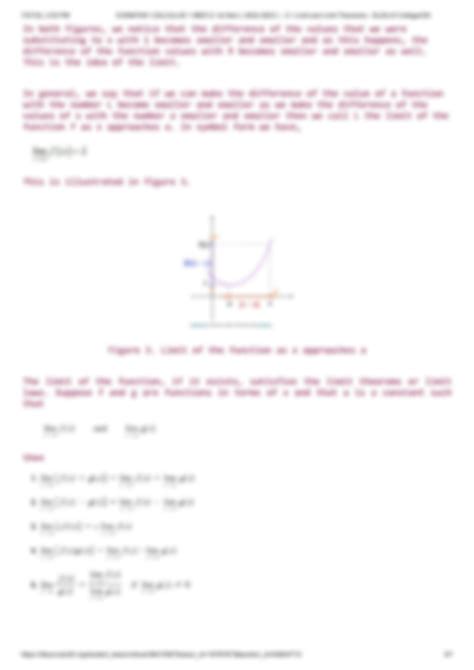 Image result for Calculus Limit Theorems