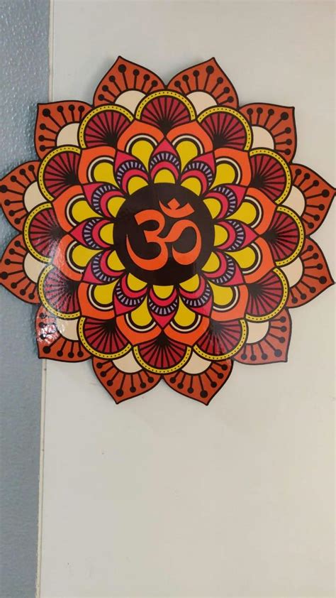 Om Mandala Art Wall Decor – GoofyShop.in
