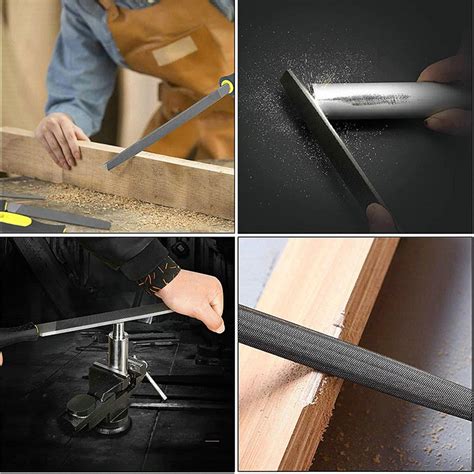 19 Pcs/set Wood Metal Carbon Steel File Kit Woodwo... – Grandado