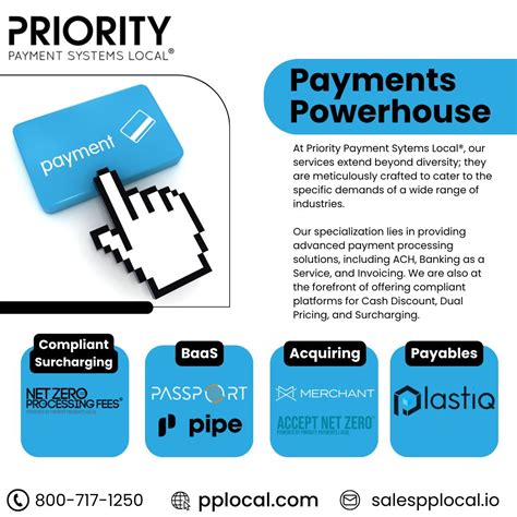 Priority Payments Local® has the payment processing solutions to match ...