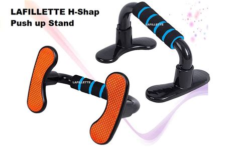 Buy LAFILLETTE 2 Pcs High Strength Push Up Bar Body Building Fitness ...