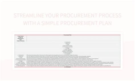 Image result for Procurement Progress Plan Template