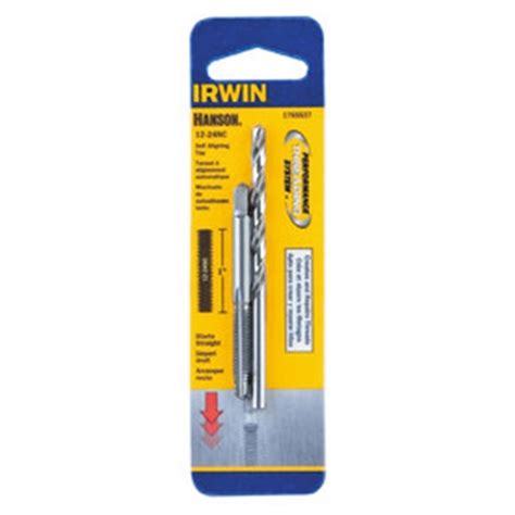 IRWIN Hanson 2-Pack SAE Tap and Drill Set in the Tap & Drill Sets ...