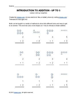 Image result for Introduction to Addition