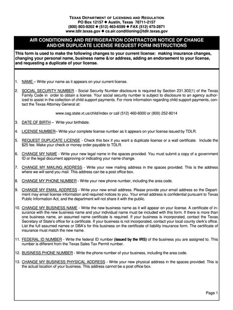 2015-2026 Form TX TDLR ACR003 - Blank Fillable Template | Fill Out ...