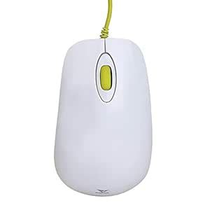 Amazon.in: Buy Alcatroz Shark Optical Mouse (White and Lime Green ...