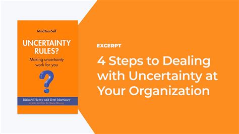 4 Steps to Dealing with Uncertainty at Your Organization - OrgVitality