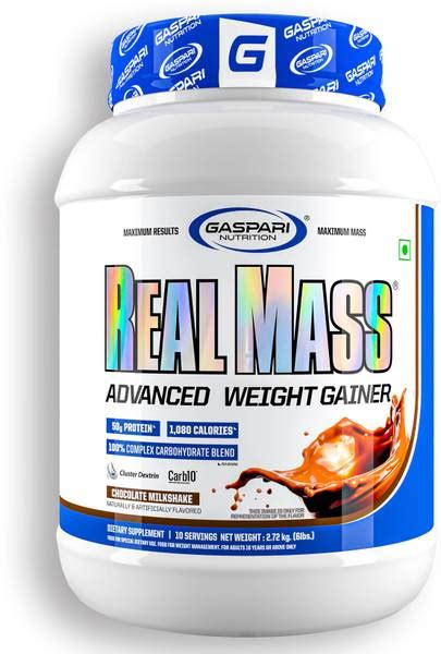 Gaspari Nutrition Real Mass | Advance High Protein, Complex ...