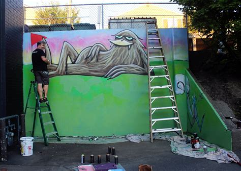 Seattle-Based Artist Ryan ‘Henry’ Ward Makes Magical Murals in ...