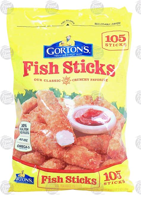 Groceries-Express.com Product Infomation for Gorton's Fish Sticks ...