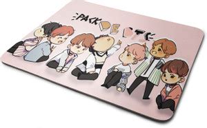abloe Bts Mouse Pad Rap Monster Jin Suga J-Hope Jimin V Jungkook Non ...