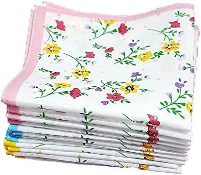 Kuber Industries Handkerchiefs | Soft Cotton | Hankies for Woman ...