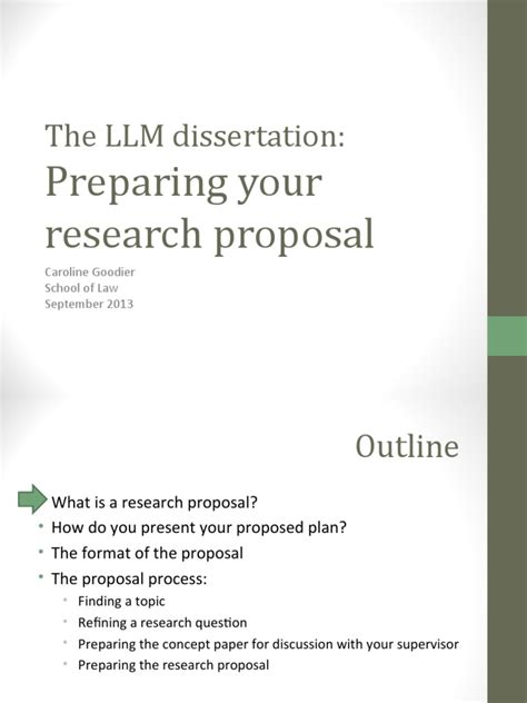 Image result for LLM Research Proposal Example