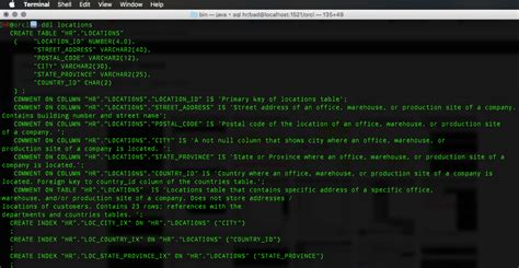 Image result for Oracle SQL Query CreateTable