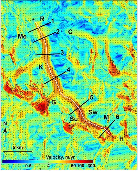 Gangotri glacier dynamics