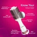 AGARO HV2179 Hot Air Brush, Hair Blow Dryer, Volumizer & Styler, 360 ...