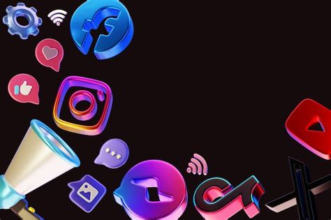 Social media sales background | Free PSD