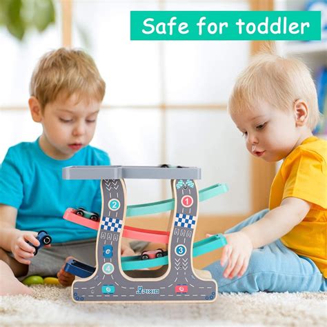 Baybee Wooden Gliding Car for Kids, Baby Toy Car Games, Kids Toys Set ...