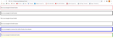CSS Border Tutorial 的图像结果