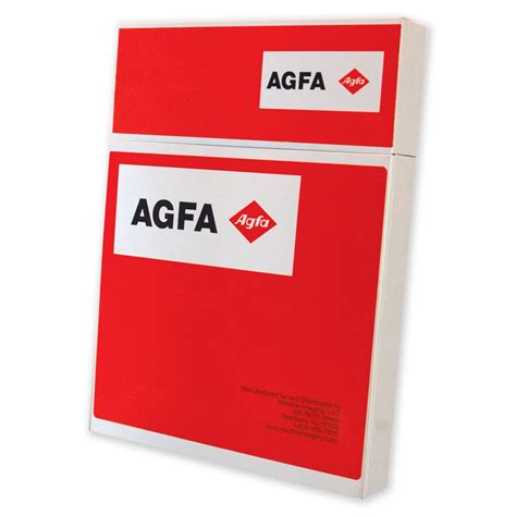 AGFA RADIOMAT PCB2430 X-Ray Film, Full Speed, 24 cm x 30 cm, Blue ...