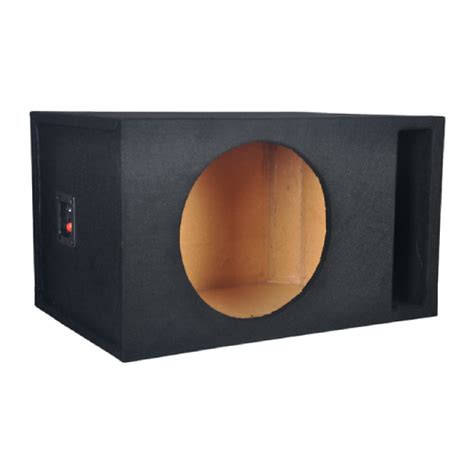 L-Port Bass Enclosure for 10-Inch Single Magnet Subwoofer - 54 Litres