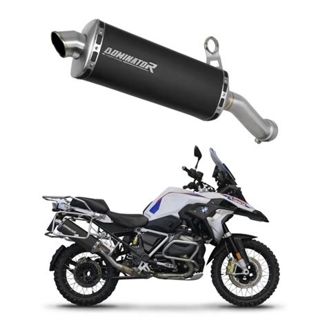 Dominator P7 Black + Db Killer Medium Exhaust Silencer For Bmw R1250gs ...