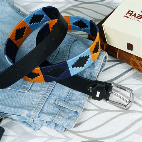 Handcrafted Genuine Leather Polo Belt – Premium Argentine-Style Patter ...