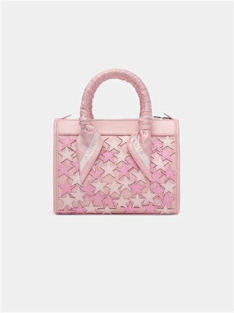 WOMEN - STARS MICRO TRIANGLE BAG - Pink | AMIRI