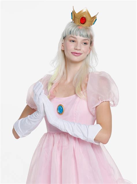 Princess Peach Costume Hot Topic Super Mario Princess Peach Sexy Gown
