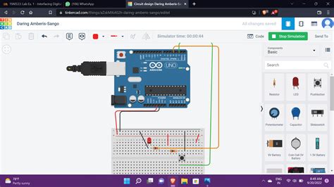 Arduino Digital Input with Push Button 的图像结果