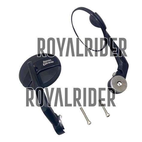 Buy Royal Enfield BAR END MIRROR, BLACK For Meteor & Hunter 350 & New ...