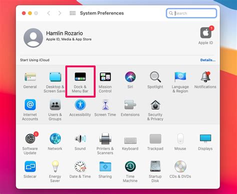Image result for Control Panel Mac