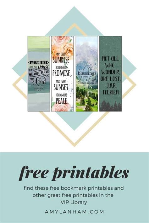 Bookmarks Printable