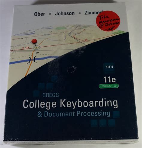 Gregg Coll Keybrdg Etc (Kit 4) (Lessons1-20) (GREGG College Keyboarding ...