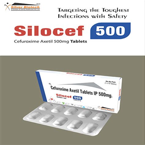 Silocef-500 Tablets SANIFY HEALTHCARE PVT. LTD.