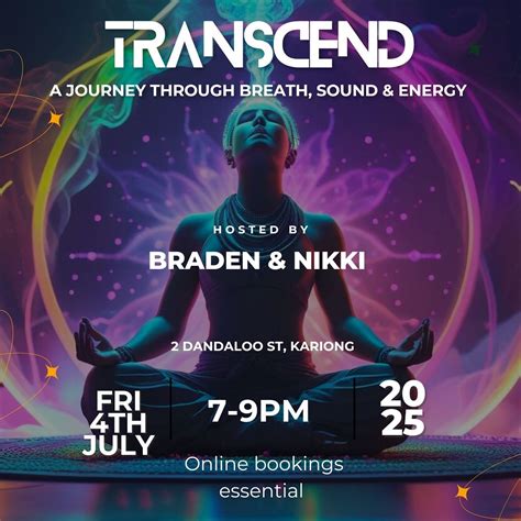 Transcend - A Conscious Connected Breath & Sound Journey , Kariong ...