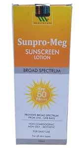 Megma Sunpro-Meg Sunscreen Lotion SPF 50 pa ++++ With Vitamin E ...
